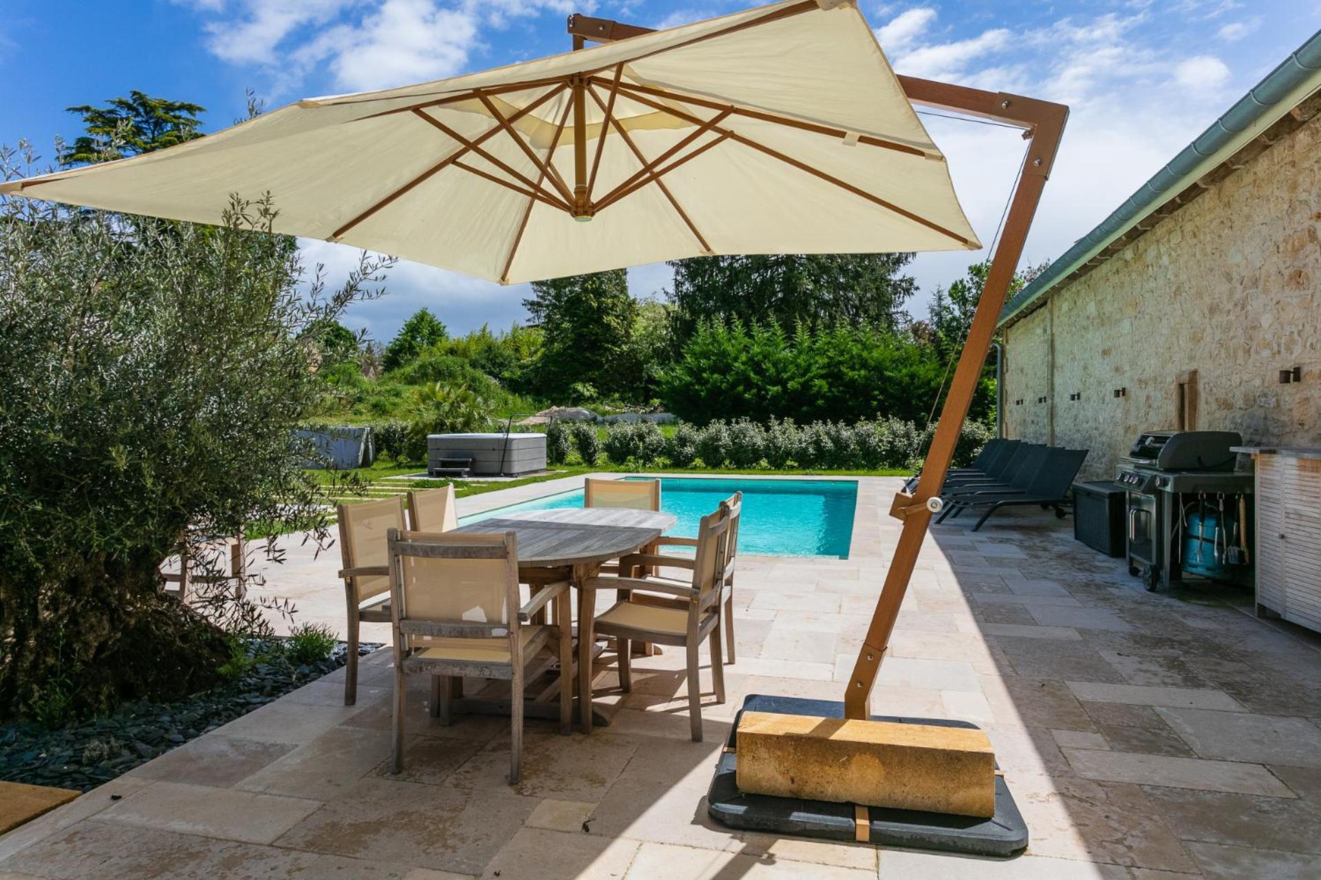 Guardian House Of Chateau Monteil With Heated Pool And Jacuzzi Villa Calviac-en-Perigord Luaran gambar