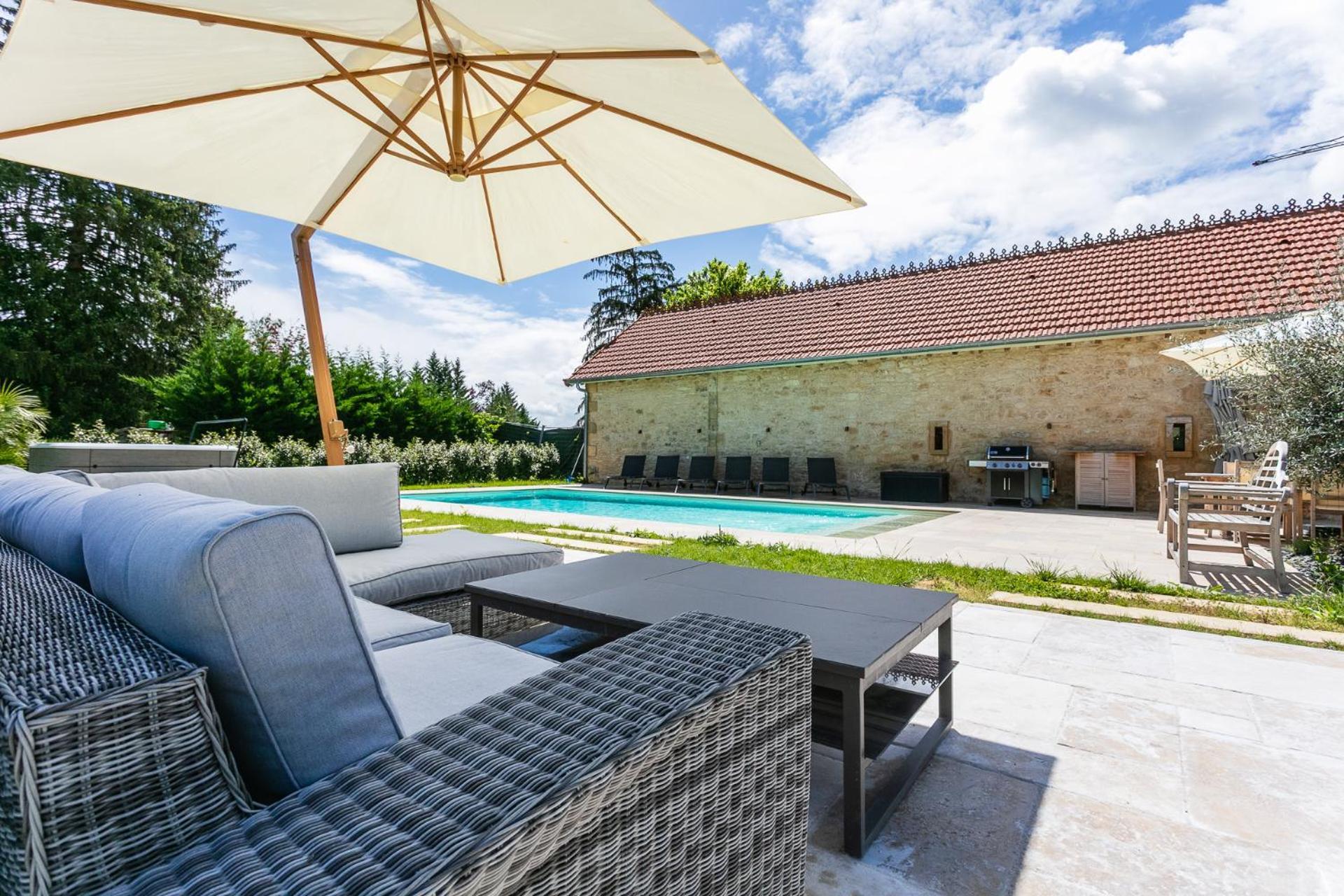 Guardian House Of Chateau Monteil With Heated Pool And Jacuzzi Villa Calviac-en-Perigord Luaran gambar