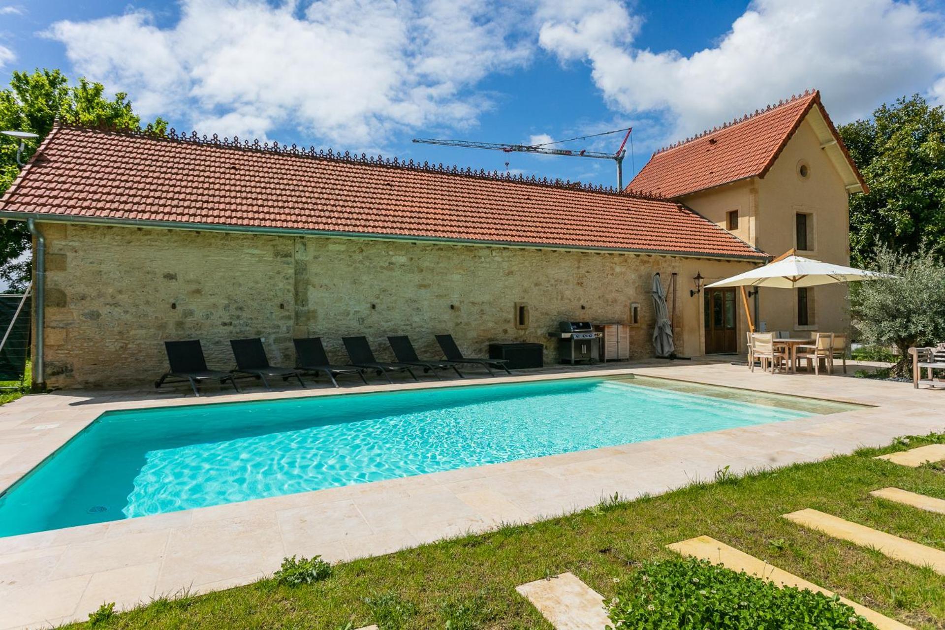 Guardian House Of Chateau Monteil With Heated Pool And Jacuzzi Villa Calviac-en-Perigord Luaran gambar